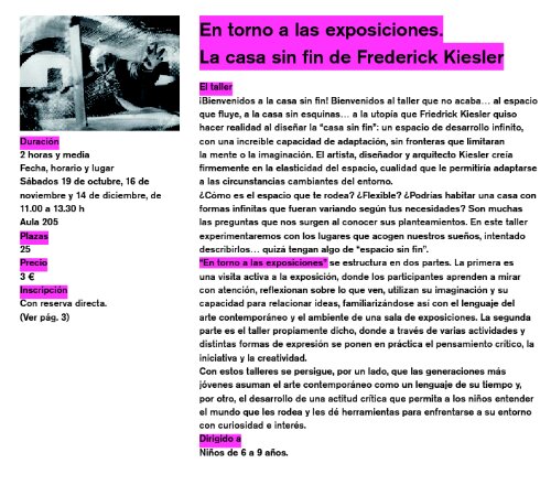 Talleres para niños y bebés