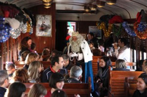 tren de la navidad